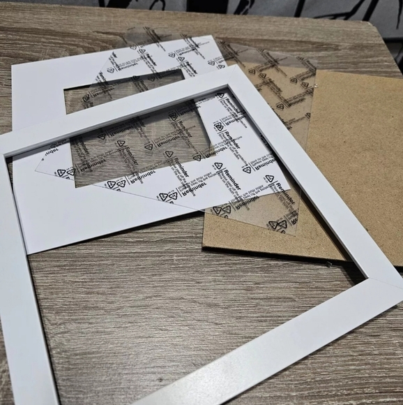 8x8 Framed Paris Eiffel Tower Fantasy Watercolor Oil Painting Framed Art Print‎ - Picture 4 of 5